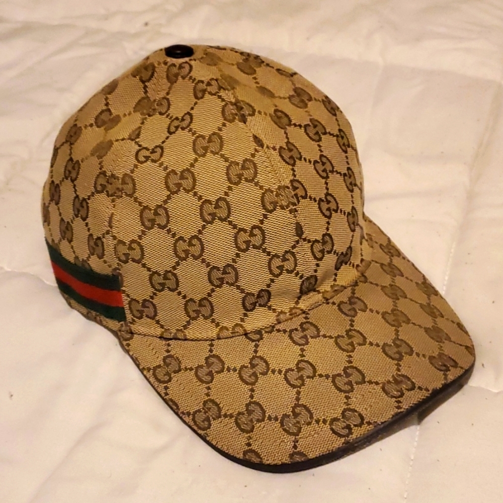 Gucci Canvas Baseball Cap Size 59L
